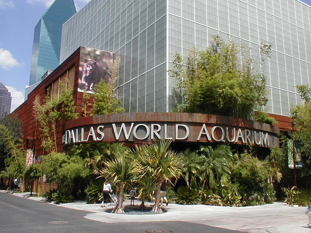 Dallas World Aquarium Entrance