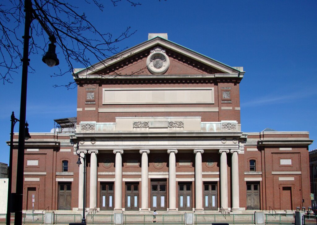 Boston Symphony Hall from the south