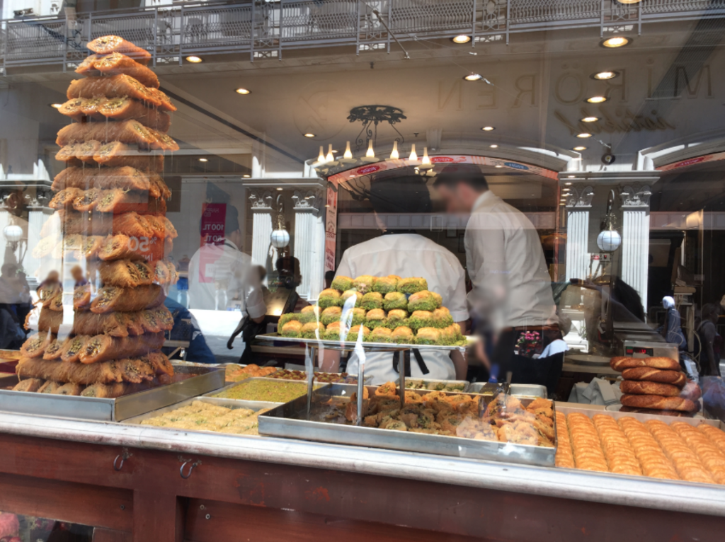 Istanbul is heaven for sweets like these baklava!