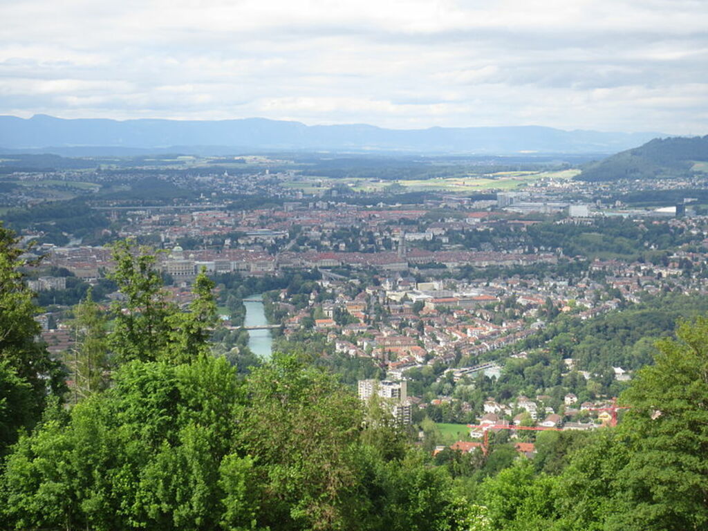 Bern seen from the Gurten