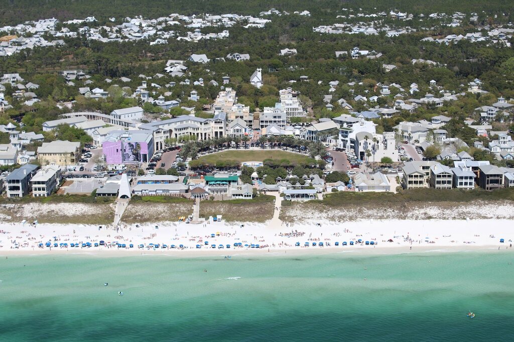 Seaside Aerial Photo