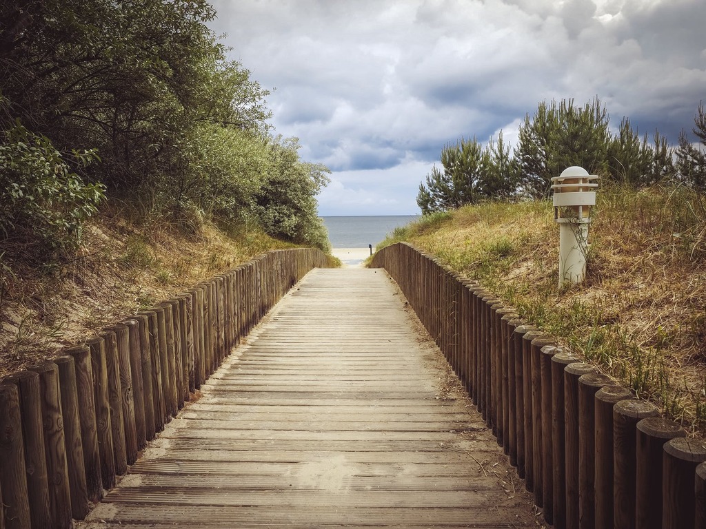 Pathway to the beach