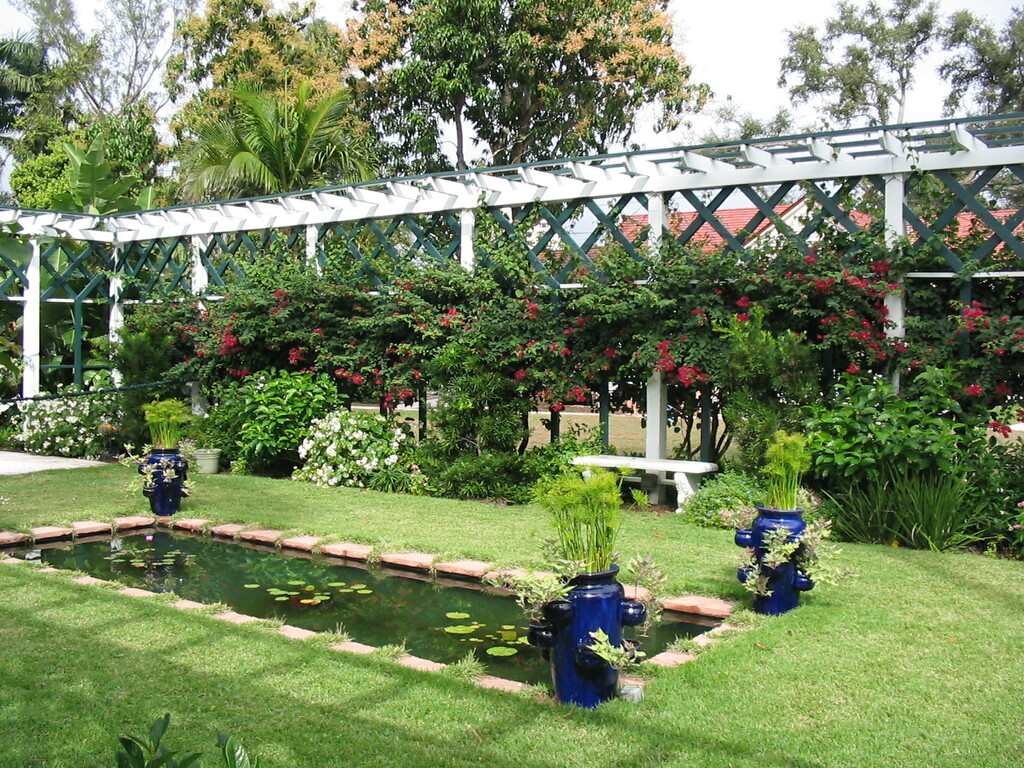 Moonlight Garden, Edison and Ford Winter Estates, Fort Myers, Florida