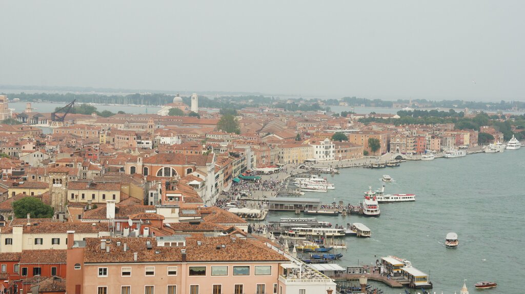 View of Venice from atop Campanile di San Marco
