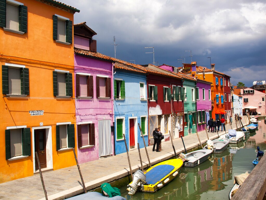 Colorful Burano Houses