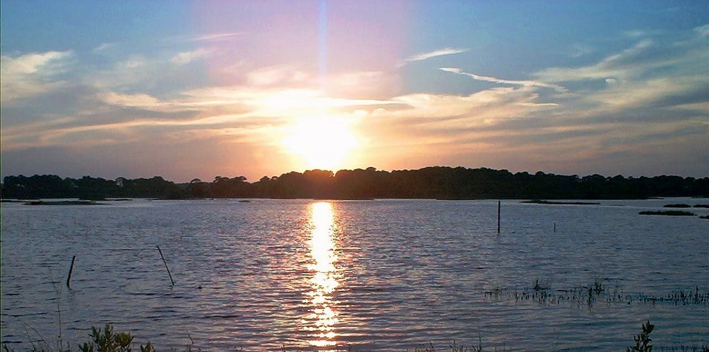 Sunset at Cedar Key
