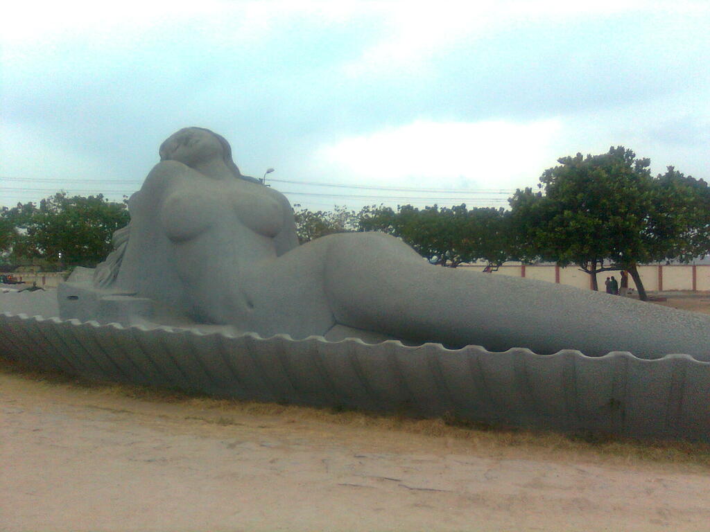 Jalakanyaka, Shanghumukham beach. Thiruvananthapuram, Kerla, India