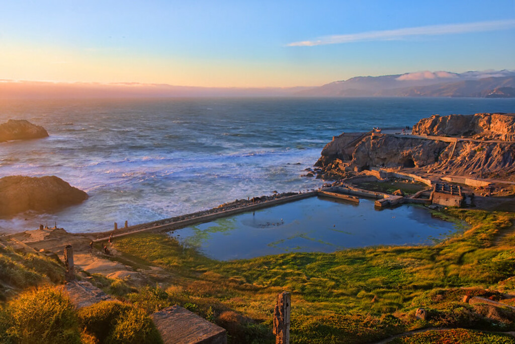 Sutro Baths Sunset