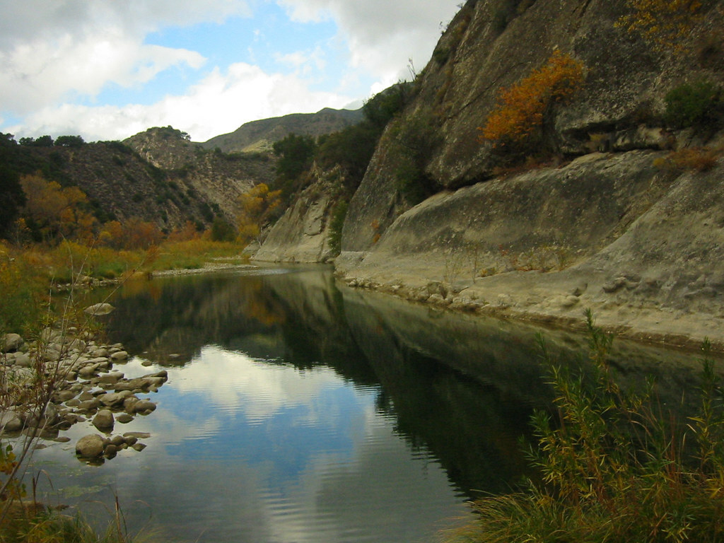 View of landscape on hike