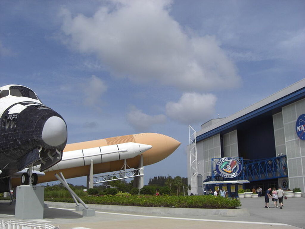 Rocket garden, Kennedy Space Center, Florida, USA2