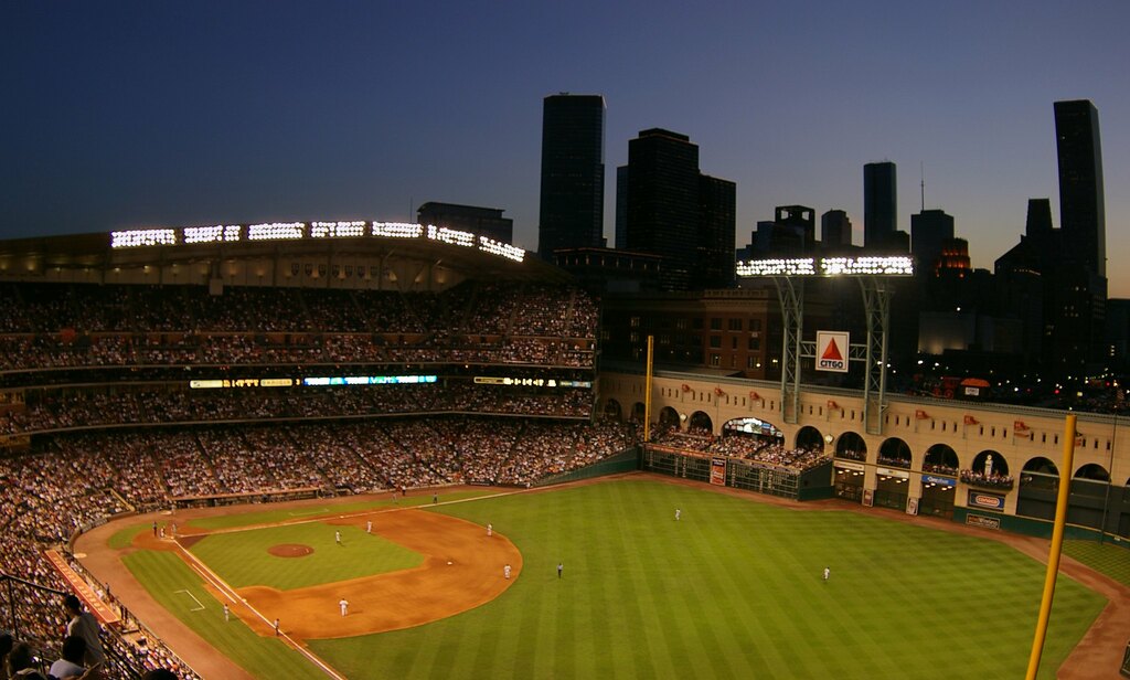 Dusk at Minute Maid Park