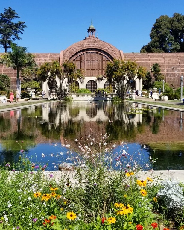 stop by the botanical building