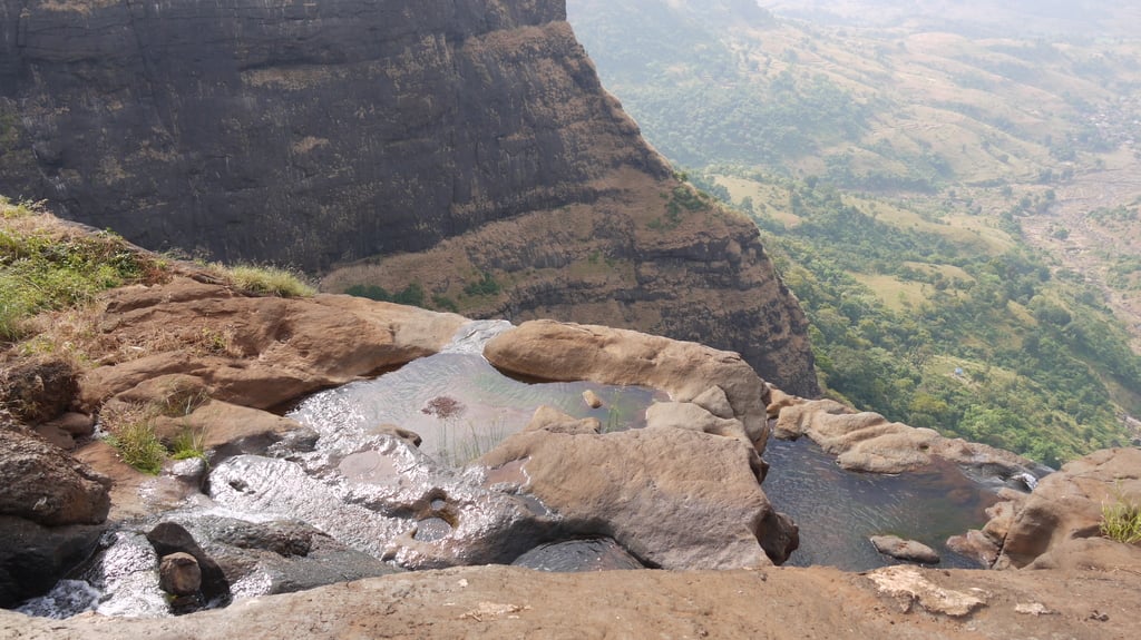 ... waterfall at Matheran