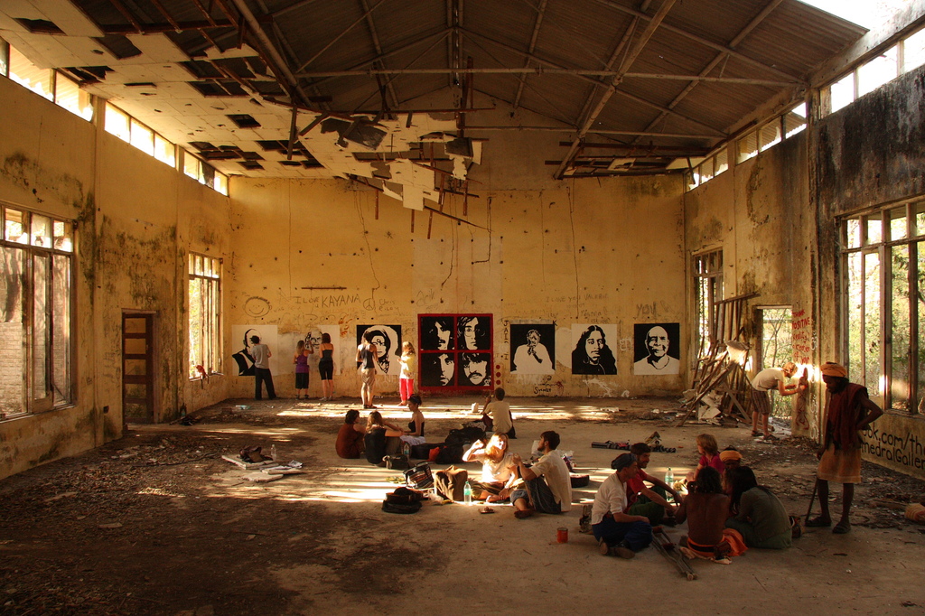 Beatles Ashram Satsang Hall Rishikesh