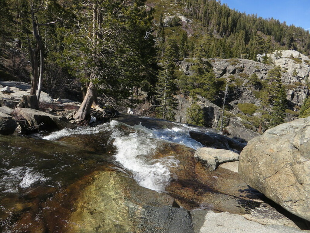 Lower Eagle Falls, Emerald Bay State Park, Lake Tahoe, California