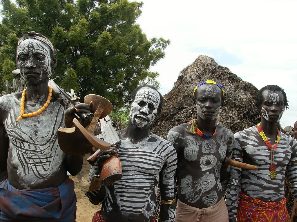Ethiopia, Omo Valley, Karo Tribe