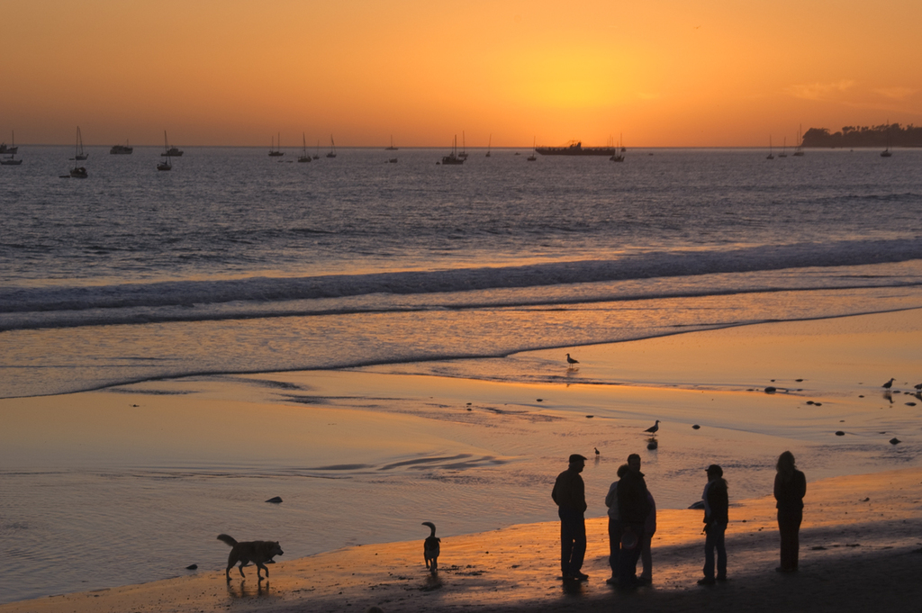 Sunset at Butterfly Beach (3172132377)