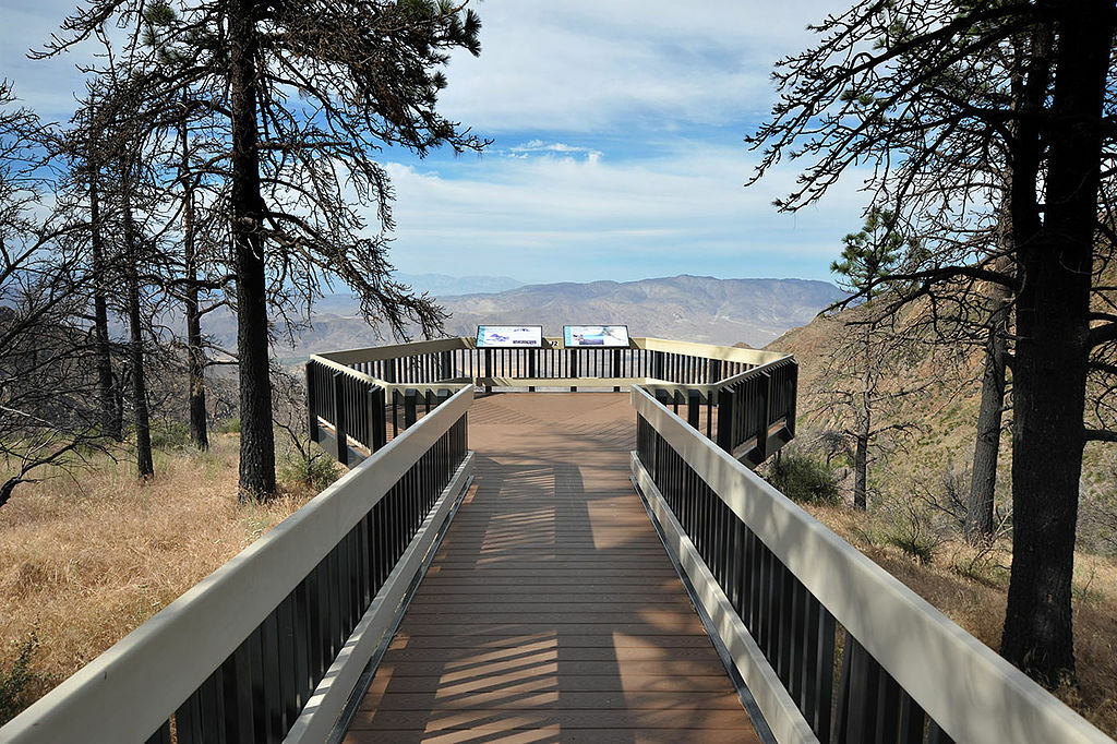 Laguna Mountains, California, observation area 2015