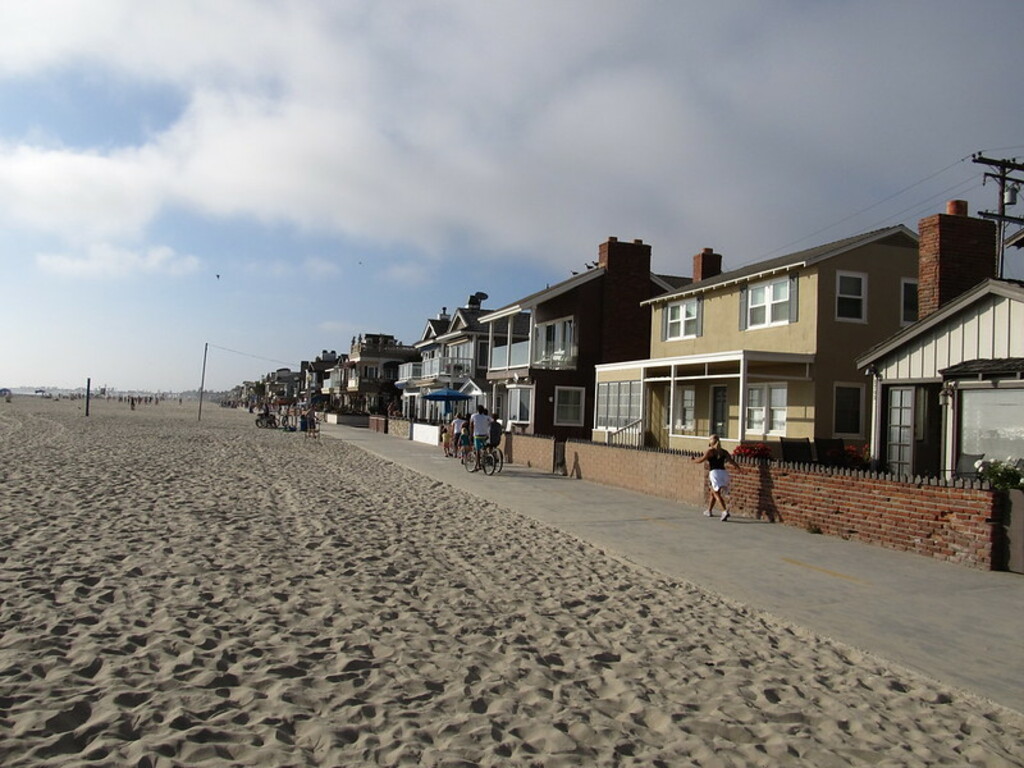 Oceanfront, Newport Beach, California