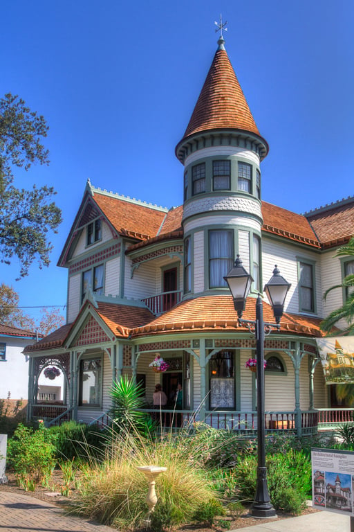 The Woelke-Stoffel House in Anaheim Founders' Park