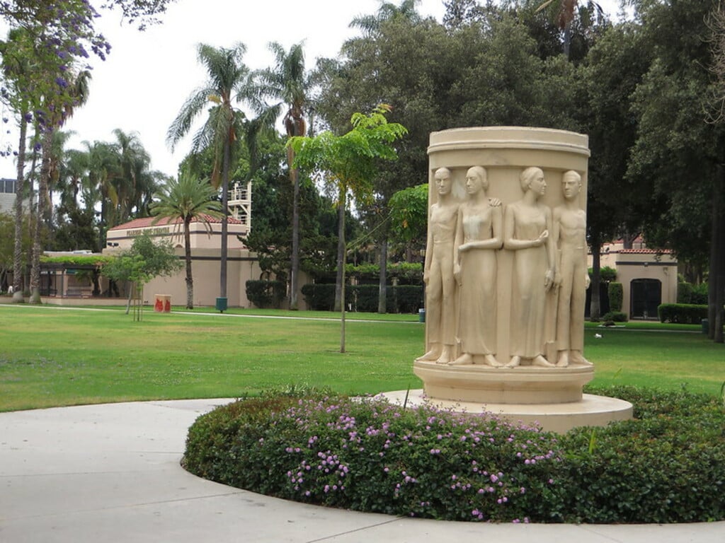 Pearson Park Near Downtown Anaheim, California