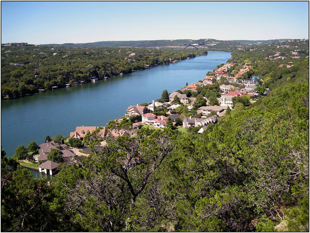 Austin Texas from Mount Bonnell