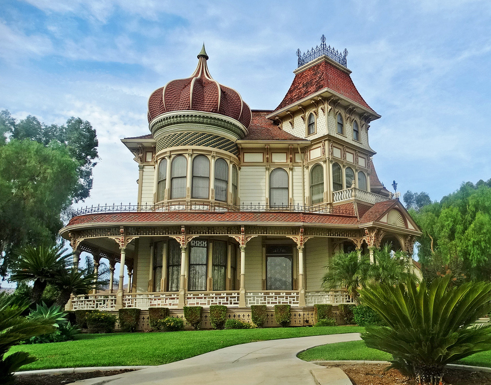 Morey Mansion, Redlands, CA 7-27-14