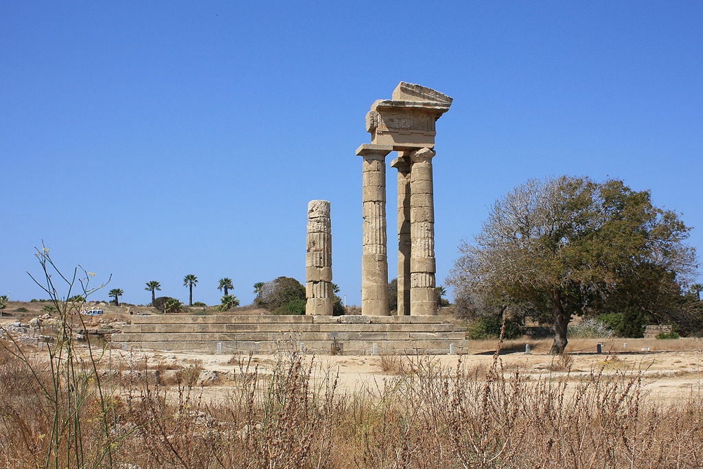 Acropolis of Rhodes Temple