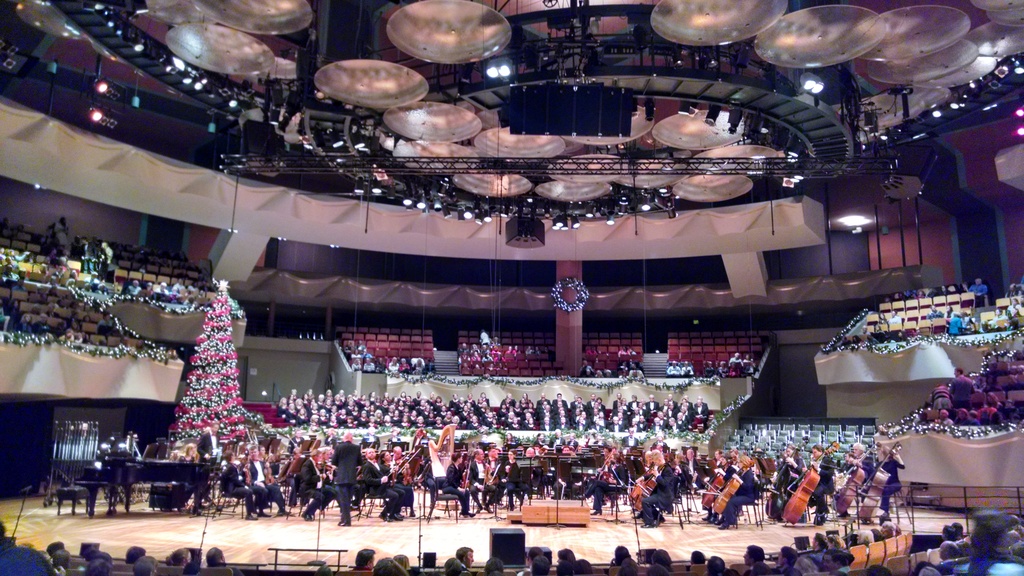 Boettcher Concert Hall, Ceiling