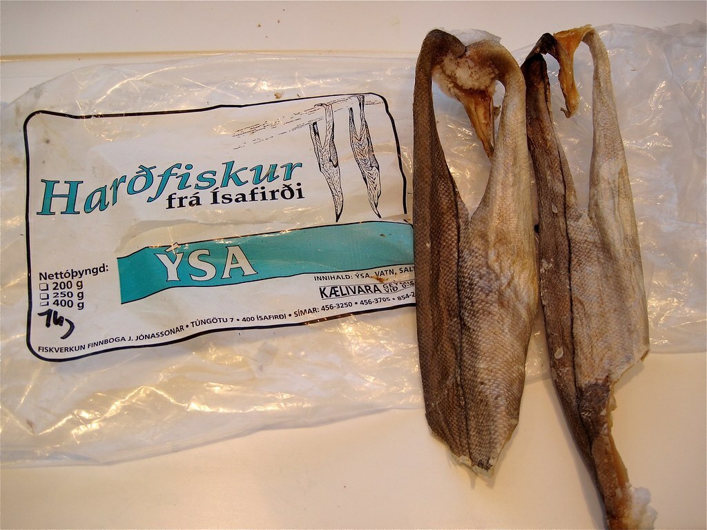 Iceland Yummy Fish Snacks