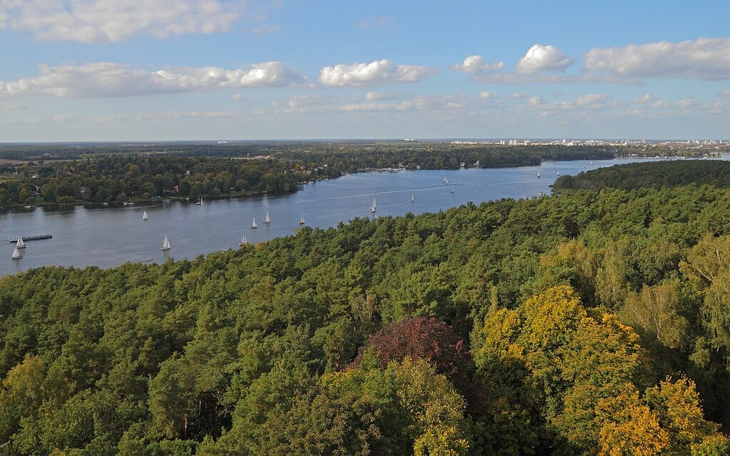 Grunewald Tower Havel view Sep12