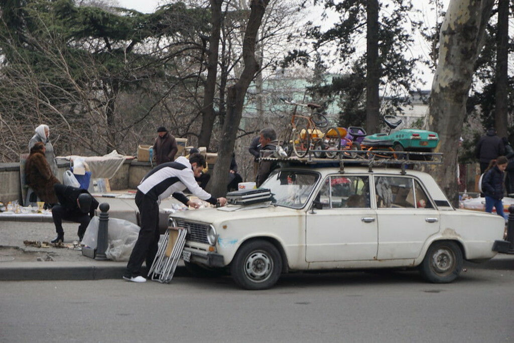 Dry Bridge Market, Tbilisi, Georgia