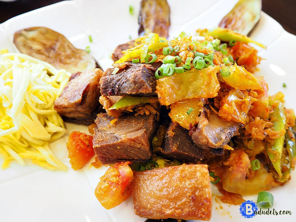 Marison's pork binagoongan