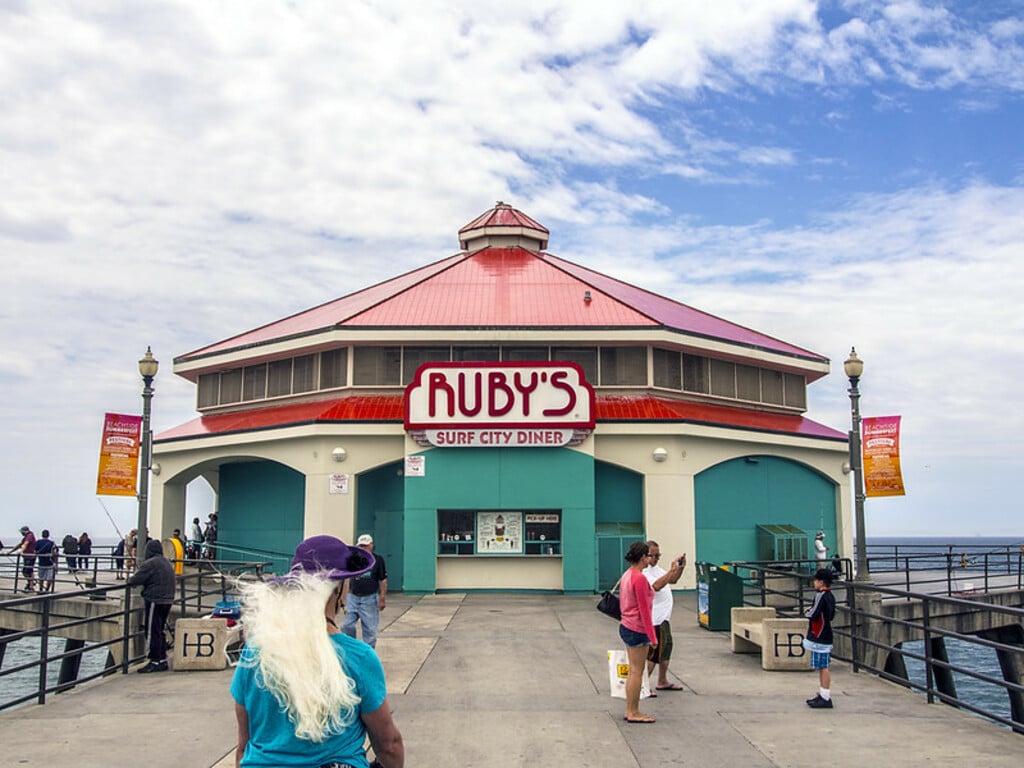Ruby's Diner with Flo hair.