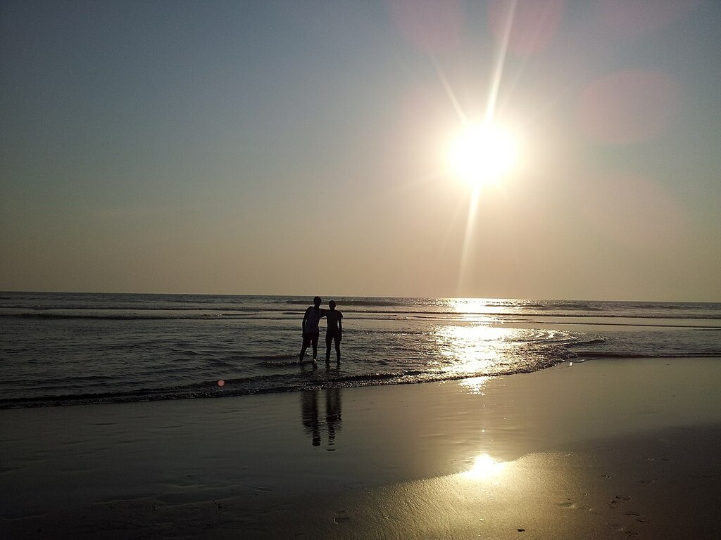 Sun Set at Baga beach Goa