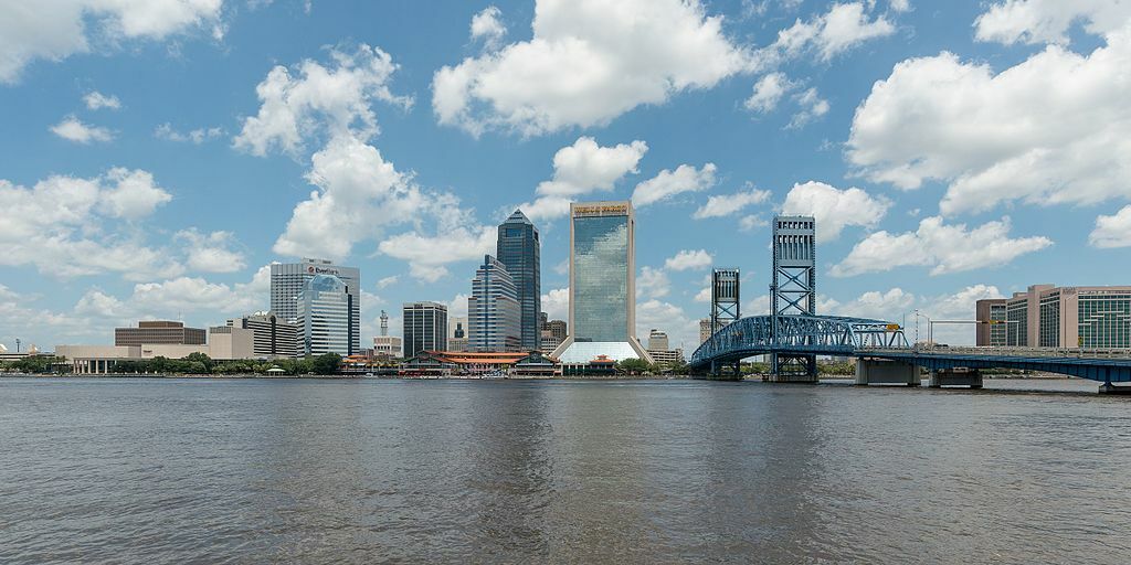 Skyline of Jacksonville FL