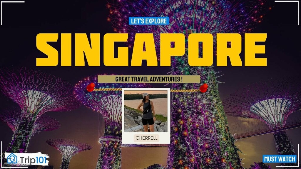 Explore Singapore Like a Local: Gardens by the Bay, Marina Bay Sands & More With Cherrell!