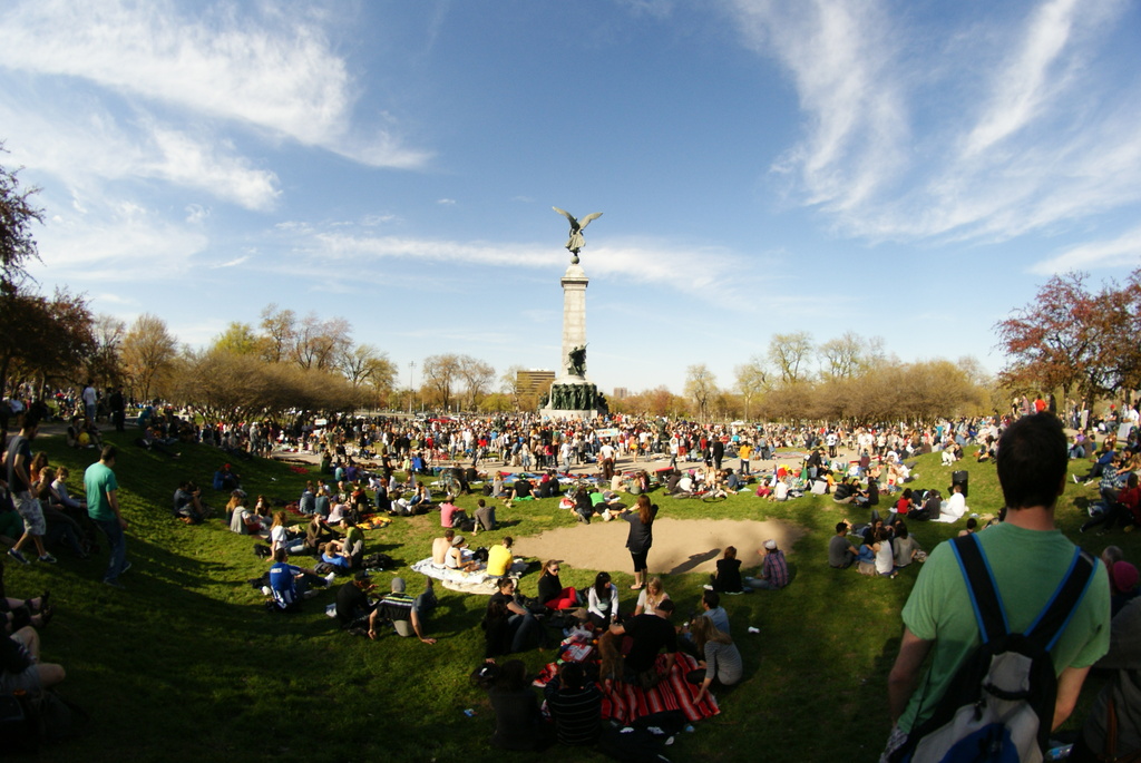 Tam tam Mont Royal Montreal