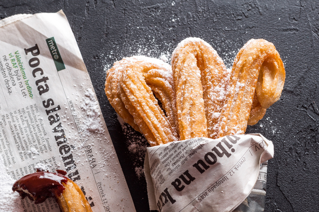 Hand-rolled churros