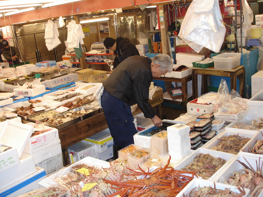 Tsukiji fish market 5