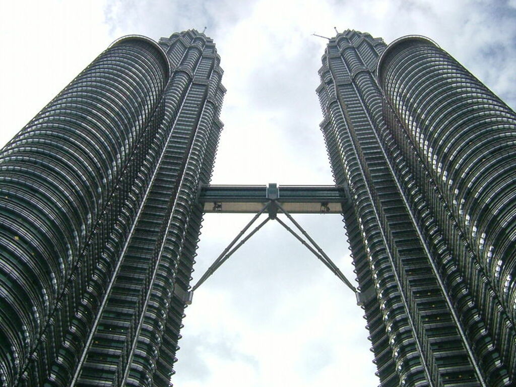 Petronas Twin Towers in 2004