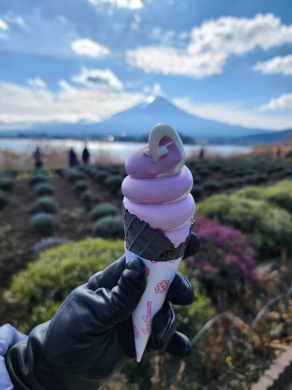 Ice cream and the view