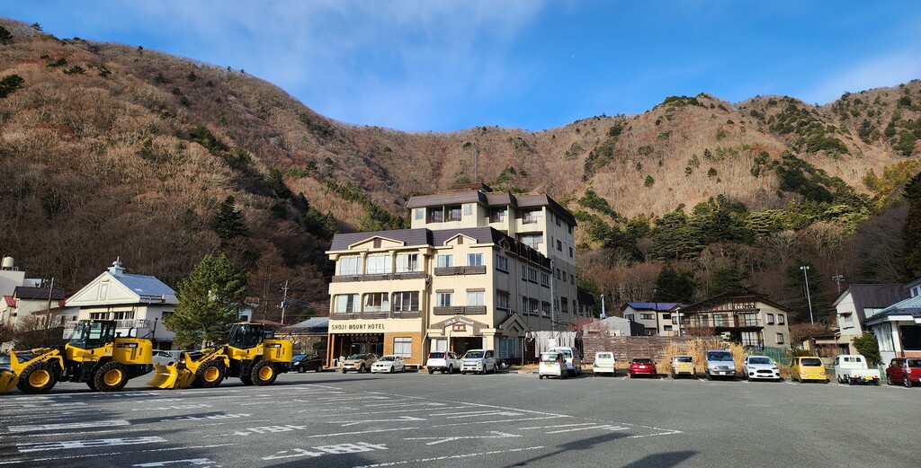 Our home for the holidays - Shoji Mount Hotel in all its glory!