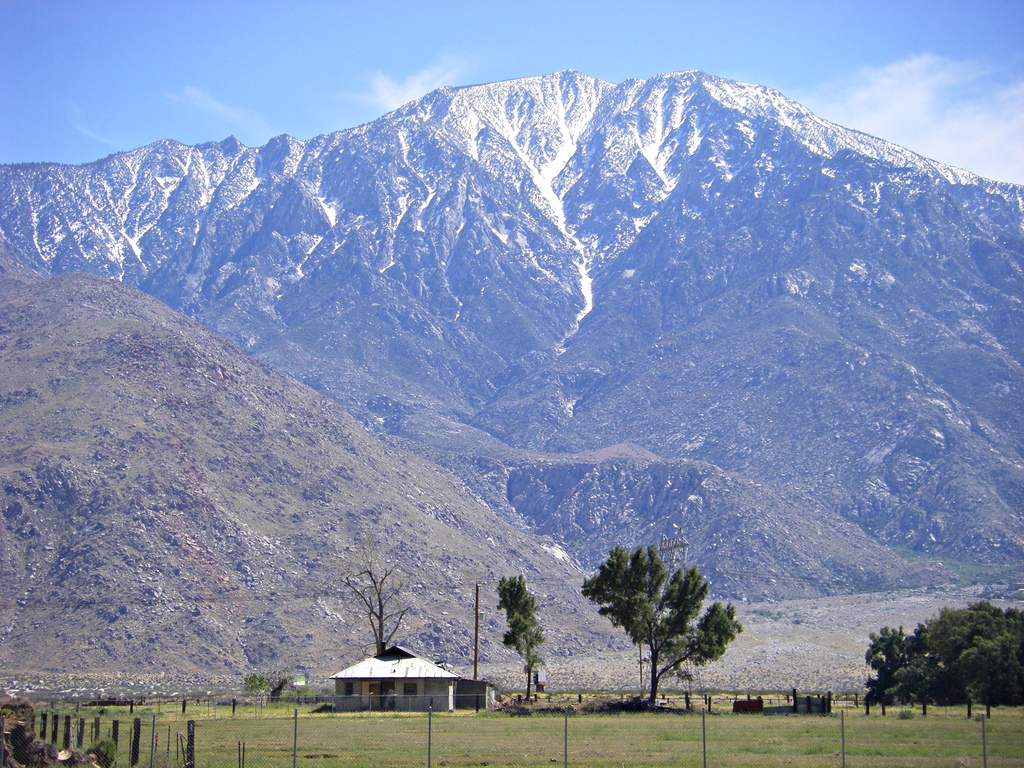 Mt San Jacinto from North