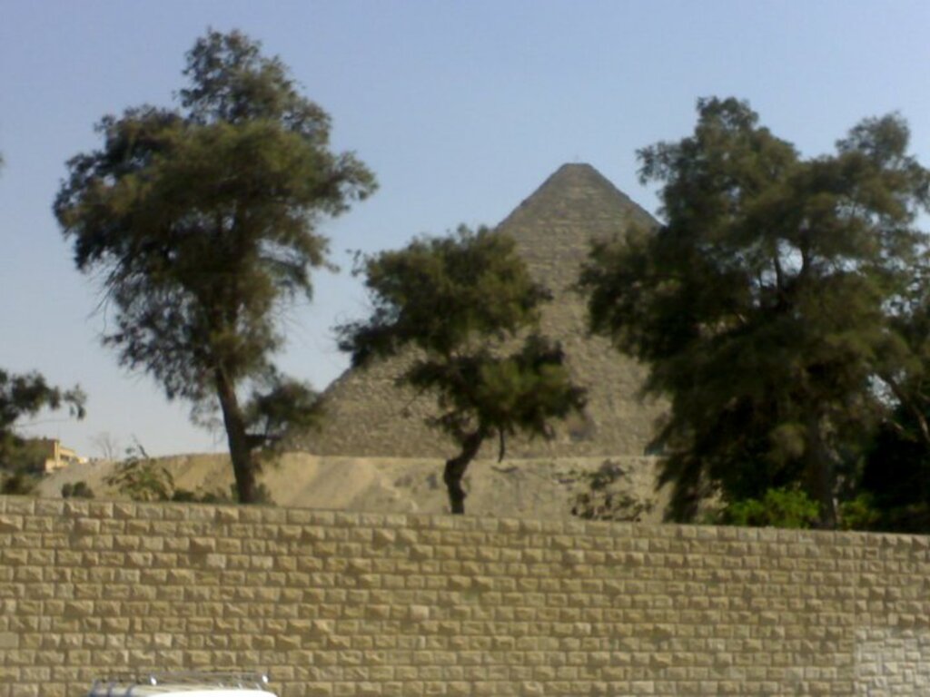 The Great pyramid of Cheops in Giza