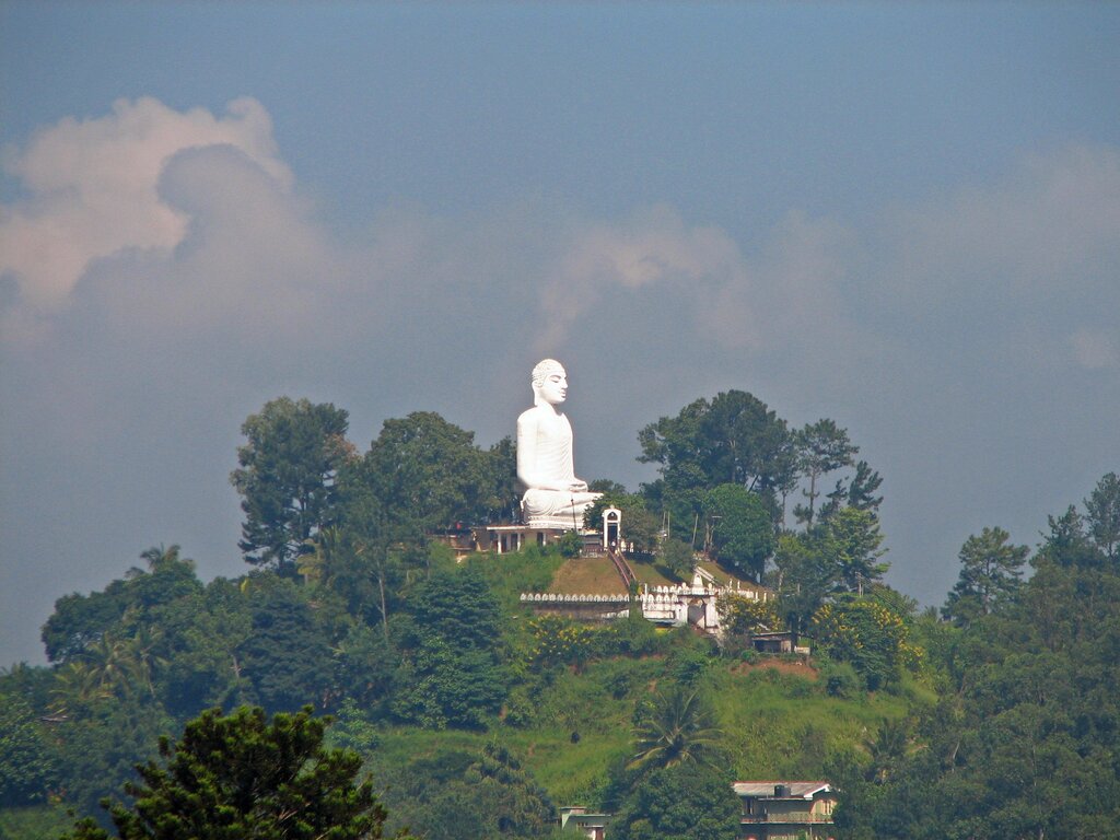 Kandy Buddha statue, Sri Lanka