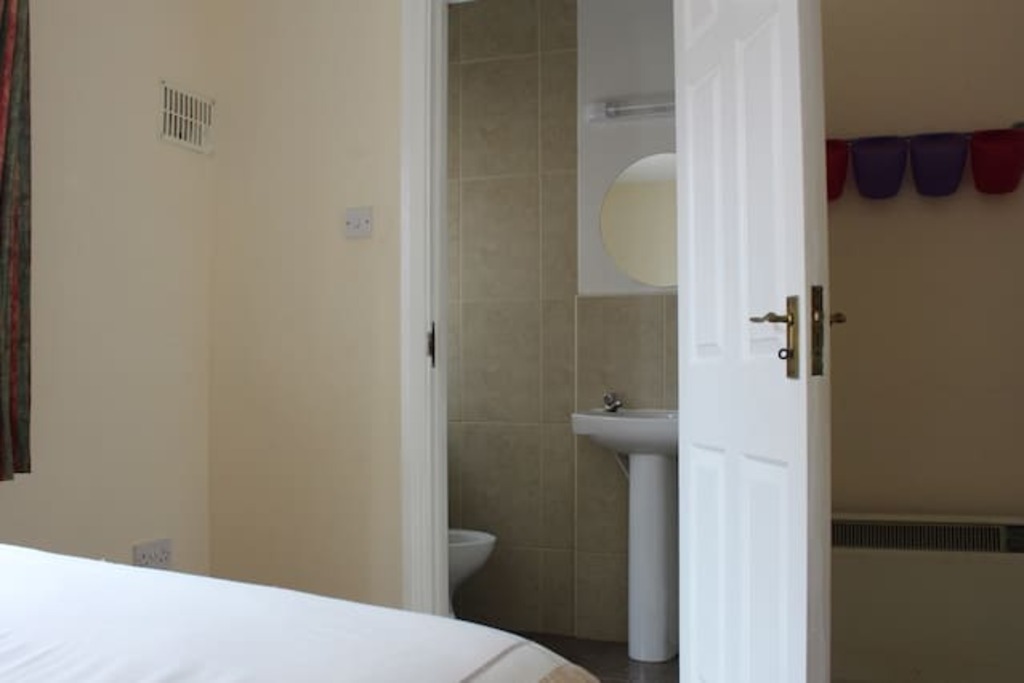 centrally located room in a town house