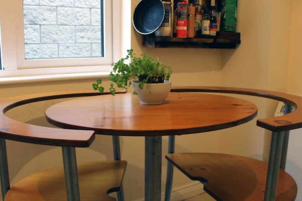 centrally located room in a town house
