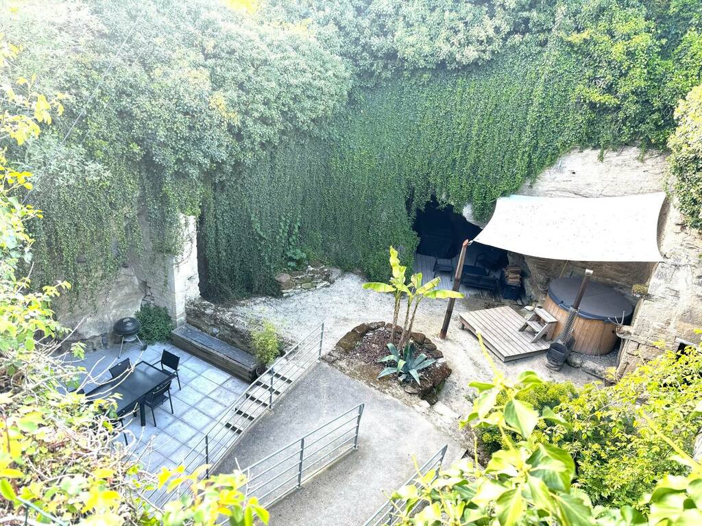 Posh cave house