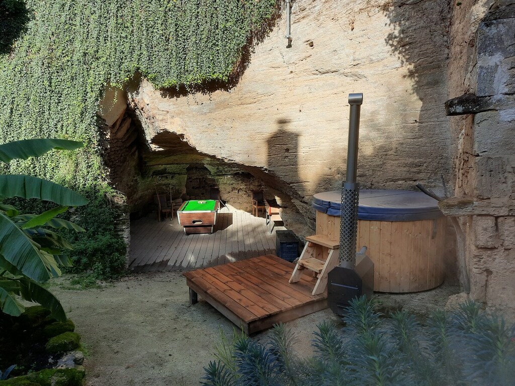 Posh cave house